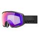 UVEX Victorious Small CV Ski Goggles, Black Matt + Mirror Ruby