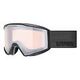 UVEX Blast V Ski Goggles, Black Matt + Silver Mirror