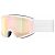 UVEX Blast CV Ski Goggles, White Matt + Mirror Rose