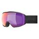 UVEX Victorious FM Ski Goggles, Black Matt + Mirror Ruby