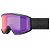 UVEX Blast FM Ski Goggles, Black Matt + Mirror Ruby