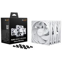 BE QUIET! Pure Wings 3 PWM Reverse, White, 120 mm, pack of 3 (BL136)