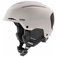 UVEX Resolution Skihelm, M (55 - 59 cm), Warm Grey-Black Matt