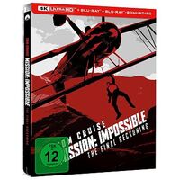 Mission: Impossible 8 - The Final Reckoning (Blu-ray 4K Ultra-HD, Limited Steelbook, 2025, T.Cruise / H.Atwell)