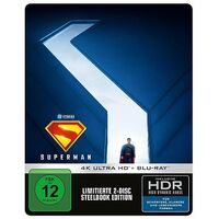 Superman (2025) (Blu-ray 4K Ultra-HD, Limited Steelbook, 2025, D.Corenswet / R.Brosnahan)