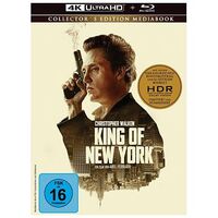 King of New York (Blu-ray 4K Ultra-HD, Limited Mediabook, 1990, C.Walken / D.Caruso)