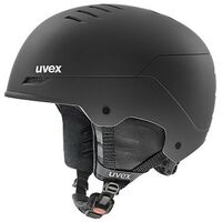 UVEX Wanted Ski Helmet, M (54 - 58 cm), Black Matt