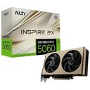 MSI RTX 5060 INSPIRE 2X OC 8G, GeForce RTX 5060, 8.0 GB GDDR7, PCI-Express (V537-001R)