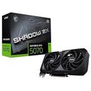 MSI RTX 5070 SHADOW 2X OC 12G, GeForce RTX 5070, 12 GB GDDR7, PCI-Express (V532-005R)