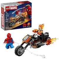 LEGO Marvel - Spider-Man vs. Ghost Rider auf seinem Motorrad (76335)