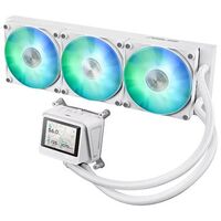 ASUS MAX Gaming LC 360 ARGB LCD, White (90RC01G2-B0EAY0)