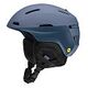SMITH OPTICS Accel MIPS Ski Helmet, L (59 - 63 cm), Matte Granite Blue/Mediterranean Geo