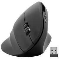 SPEEDLINK Piavo Wireless Vertical Mouse, Black (SL-630019-RRBK)