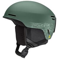 SMITH OPTICS Method Pro MIPS Ski Helmet, L (59 - 63 cm), Matte Cactus Zine
