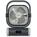 MEDION Camping Ventilator E10 TF MD12065, Black / Grey (50078440)