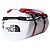THE NORTH FACE Base Camp Duffel Bag, Grösse S, TNF White/TNF Black/Elevation Red