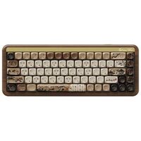 AKKO MU01 Mountain Seclusion Wooden Keyboard, Akko Rosewood, US Layout