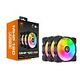 COUGAR MHP 120 ARGB, 120 mm, Black, Pack of 3 (CGR-CF-MHP12HB3-RGB)