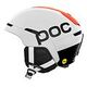 POC Obex Connect Ski Helmet, XL - XXL (59 - 62 cm), Hydrogen White/Fluorescent Orange AVIP