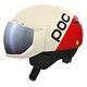 POC Levator MIPS Skihelm, XL - XXL (59 - 62 cm), Rouge/Blanc