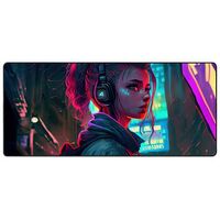 SHARKOON Skiller SGP50 D1 - Cyber-Girl with Headset, XXL