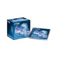 TDK DVD+R 4.7GB (120min), 5 pieces