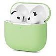 SCREENGUARD AirPods 4 Liquid Silicone Case, Matcha Green