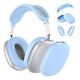 SCREENGUARD AirPods Max Liquid Silicone Case 3-in-1 Set, Babyblau