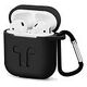 SCREENGUARD AirPods Liquid Silicone Case, Schwarz