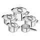 ZWILLING Pure Cookware Set, 5-piece, Stainless Steel (1028783)