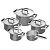 ZWILLING Pure Cookware Set, 5-piece, Grey (1028803)