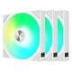 TRYX ROTA SL ARGB 120, 120 mm, Pack of 3, White (F-R120A-AM3M-G0W)