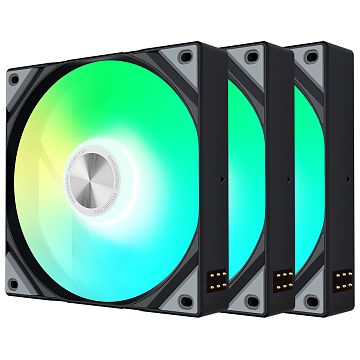 TRYX ROTA SL ARGB 120, 120 mm, Pack of 3, Black (F-R120A-AM3M-G0K) à ...