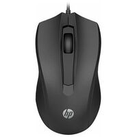 HP 105 Wired Mouse, Black (822M9UT)