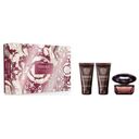 VERSACE Crystal Noir Eau de Parfum Spray 50 ml + Duschgel 50 ml + Körperlotion 50 ml Geschenkset