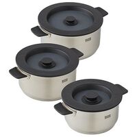KUHN RIKON Smart & Compact Cookware Set, 3-piece (37588)