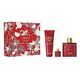 VERSACE Eros Flame pour Femme Eau de Parfum Spray 100 ml + Eau de Parfum 5 ml + Duschgel 150 ml Geschenkset