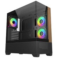 COOLER MASTER Elite 690 Wood Window, Schwarz (E690-KHNN-S00)