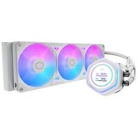 COOLER MASTER MasterLiquid 360 Atmos II LCD, White (MLX-D36M-A25SZ-LW)