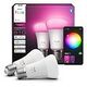 PHILIPS Hue White and Color Ambiance Smart LED A60 - Dual Pack, 2x E27 / 6 W (929003853405)