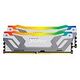 KINGSTON FURY Renegade RGB Kit, DDR5-8800, 48 GB, CL42, Weiss (KF588CU42RWAK2-48)