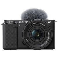 SONY ZV-E10 Kit, E 16-50mm II, Schwarz
