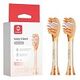 OCLEAN Easy Clean Brush Heads, 2 Pack, Orange