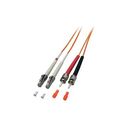 Fiber Optic Patchcable, 50/125µm, LC-ST, 7.5 meters