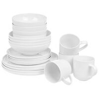 FURBER Dinner Service - 20-piece, White (F01591)