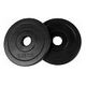 TUNTURI Rubber Weight Plates Set, 2 x 1.25 kg