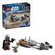 LEGO Star Wars - Der Mandalorianer und Grogu auf ihrem Speeder Bike (75436)
