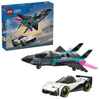 LEGO City - Düsenflieger vs. Rennauto (60489)