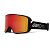 GIRO Method II Vivid Ski Goggle, Black Stacked + Vivid Ember