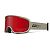GIRO Cruz Flash Ski Goggle, Stone Stacked + Amber Scarlet